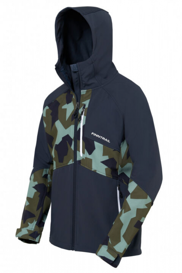 Jacket Finntrail Tactic 1321 Softshell Jacket Camo ARMY XXXL