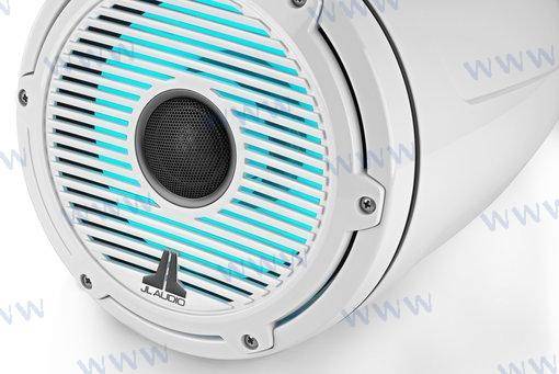 m6 7.7"tower coaxial speak LED white cl