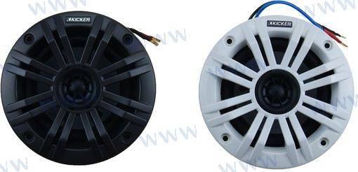 km marine 4" (100 mm) coaxial speaker sy