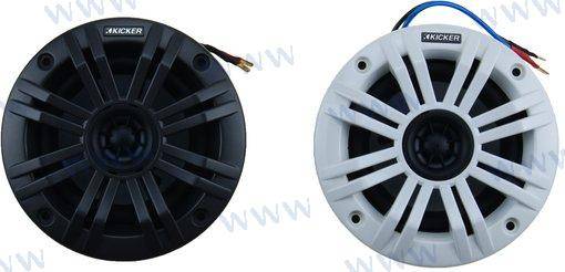 km marine 6.5" (165 mm) coaxial LED spea