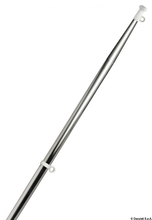 SS conical flagstaff no base 40 cm Ø14mm SS