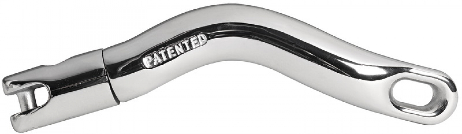 Chain and anchor connector Designed for 6-8 mm chains. Turns the anchor in the right direction.