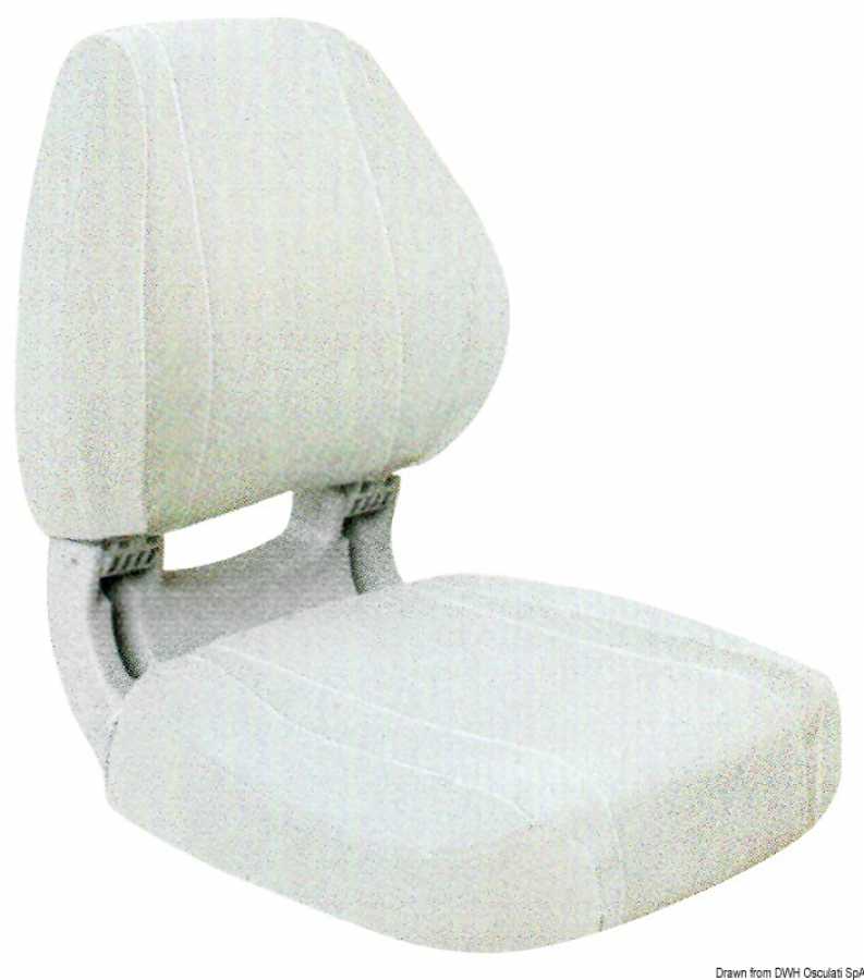 Krēsls Scirocco - balts Platums 463mm