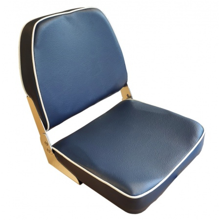 Chair - blu with white stripe