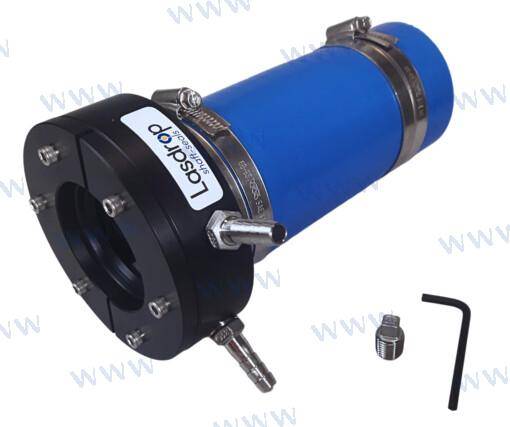 2" sausais blīvējums - 2 7/8" pakaļgala caurule