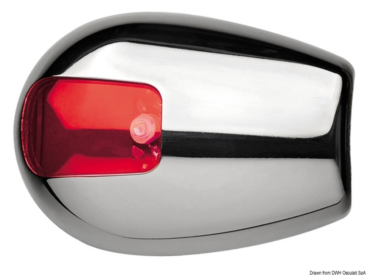 Sea-Dog led navigation light left bulkhead 12 m AISI304