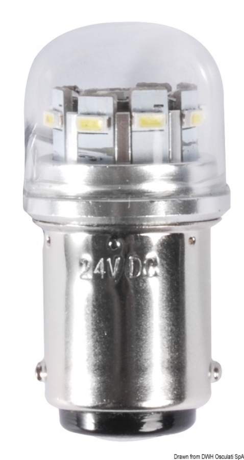 LED SMD bulb 12/24 V 1.2 W