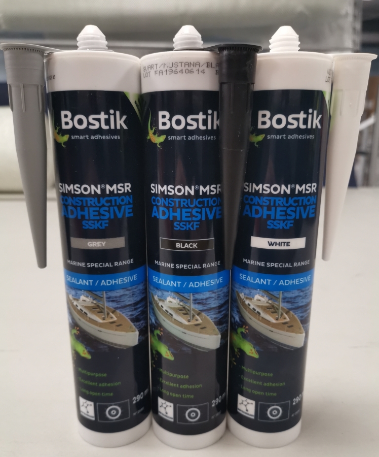 MSR (Marine Special Range) Construction Adhesive SSKF, black, 290ml