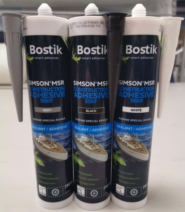 Bostik SIMSON MSR CONSTRUCTION ADHESIVE SSKF 290ml White