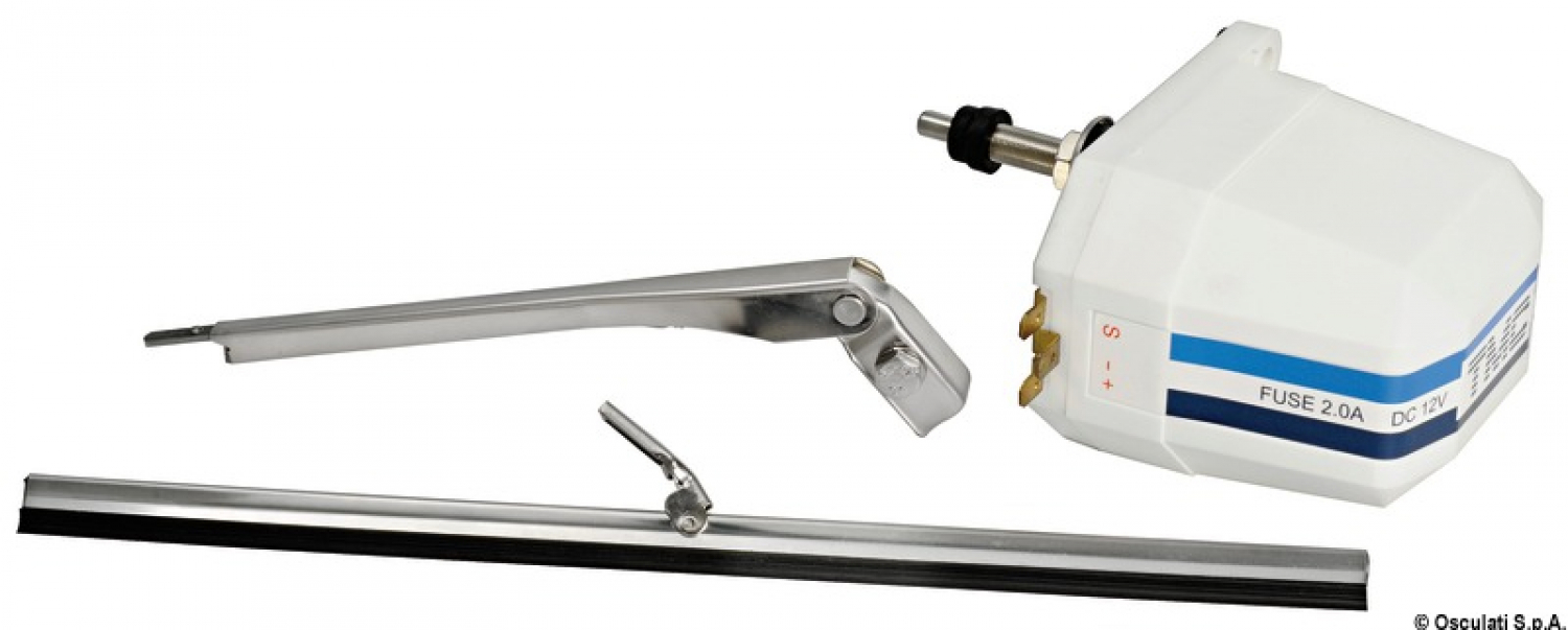 Window wiper mechanism with telescopic wiper 300/350 mm