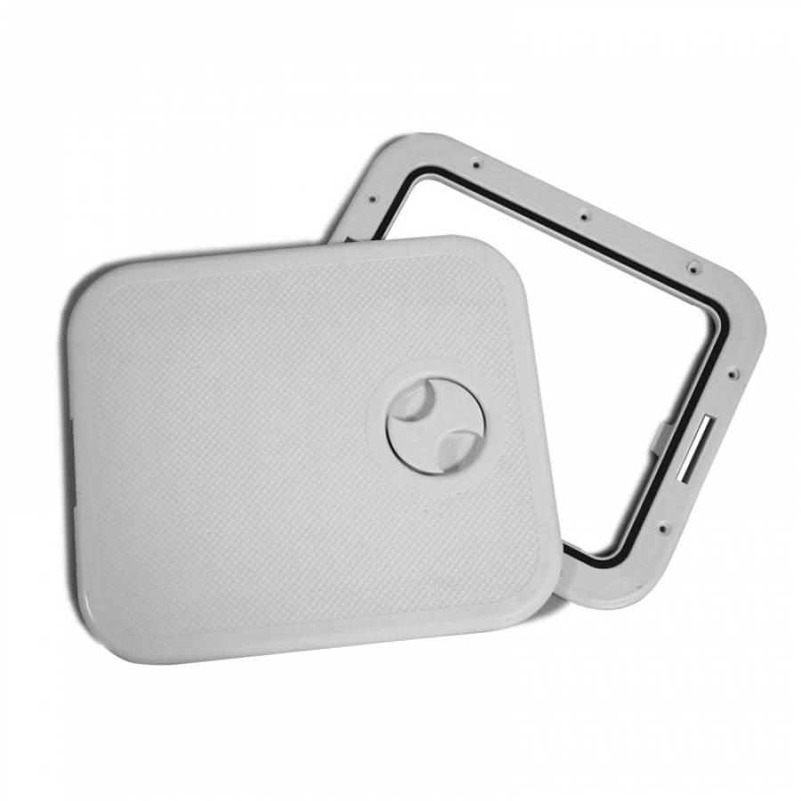 Hatch 316x360mm - gray - removable cover