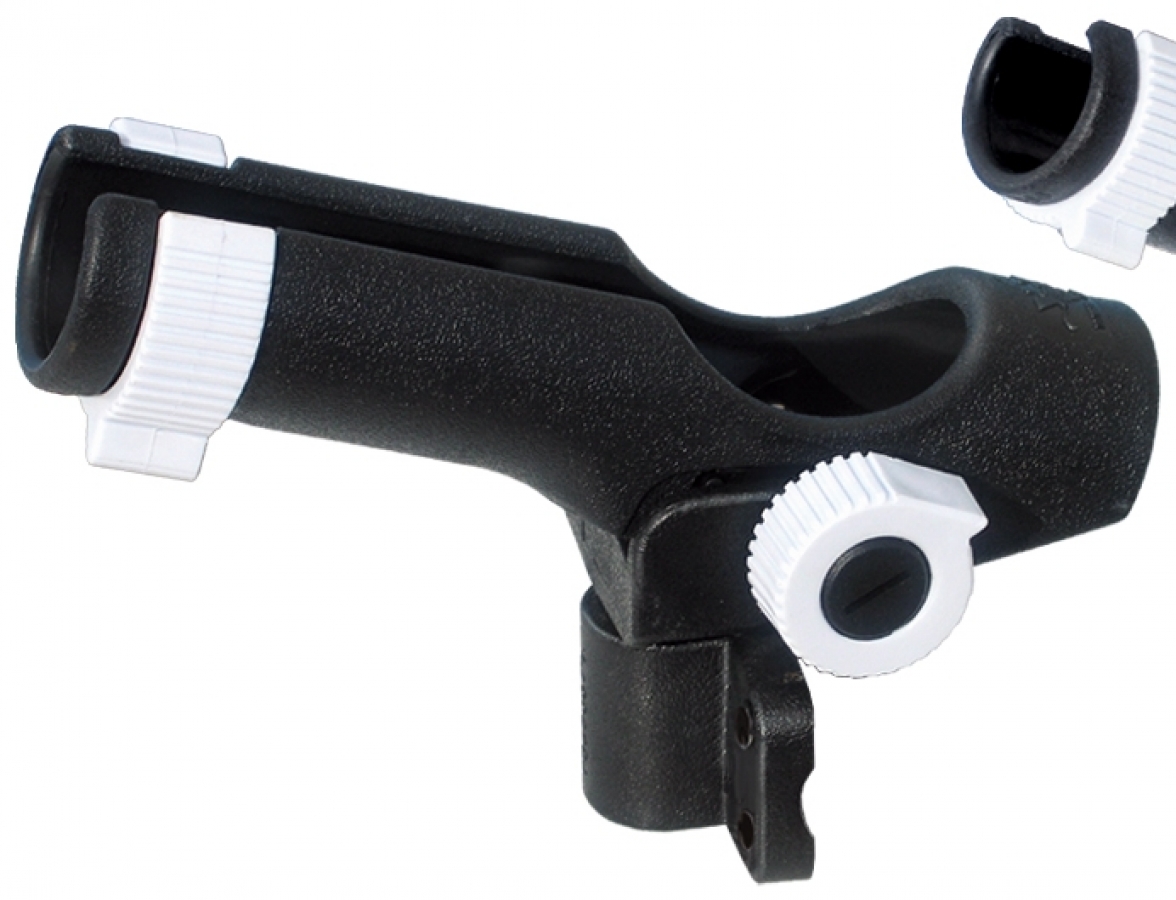 Makšķeres turētājs uz veritkālas virsmas  ABS Ø41mm x L240mm