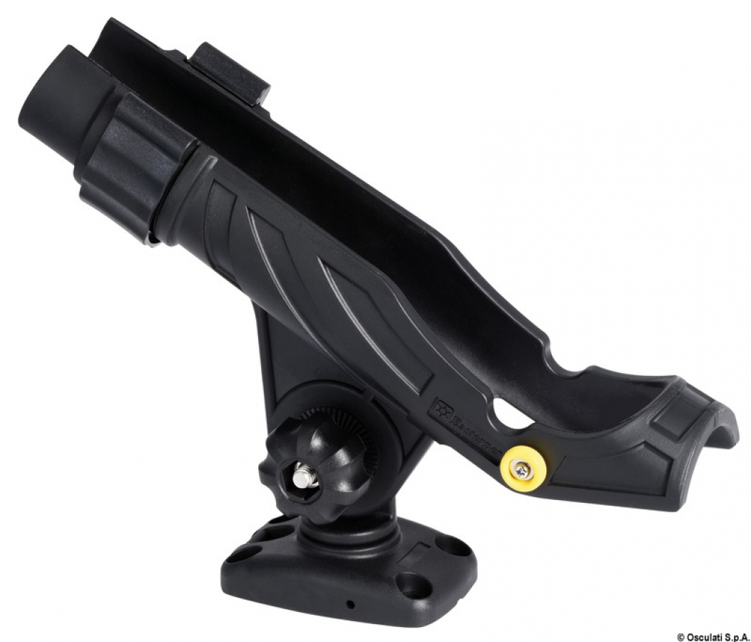 Nylon fishing rod holder with base rod max Ø 40 mm