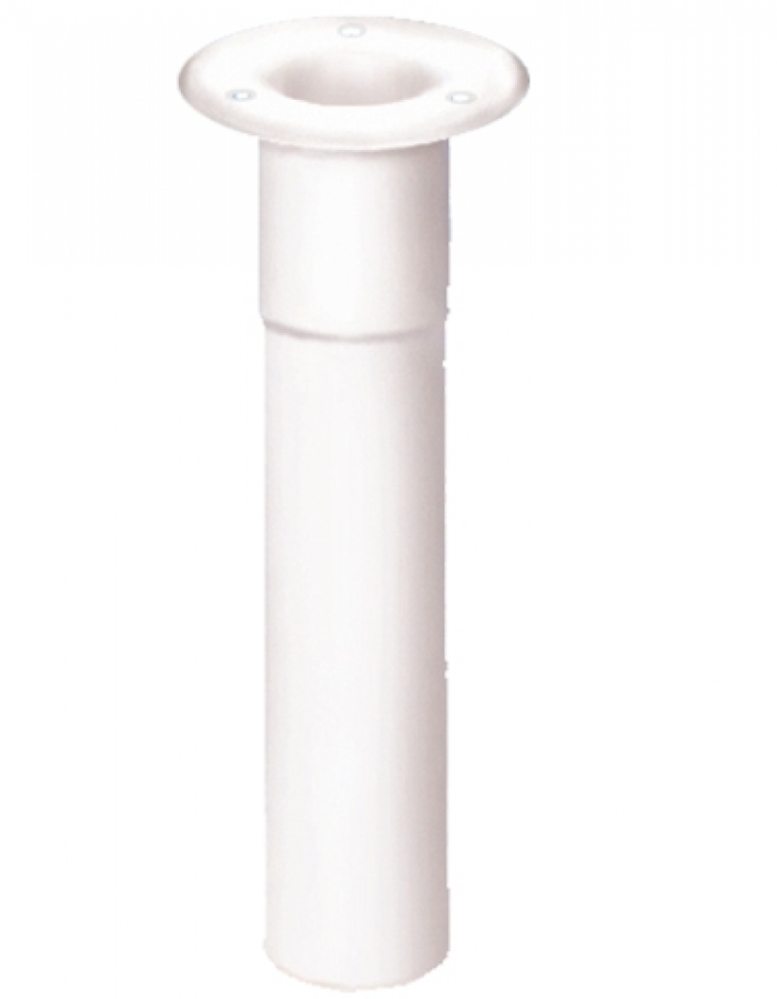 Fishing rod holder ABS - white Ø40mm x 240mm