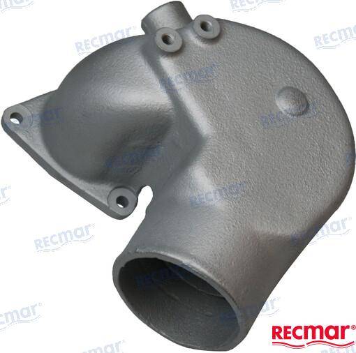 exhaust elbow inox