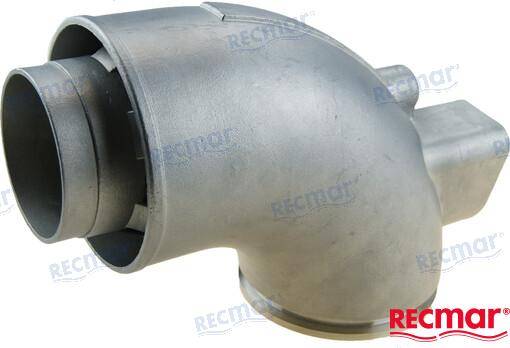 exhaust elbow inox