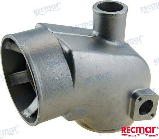 exhaust elbow inox