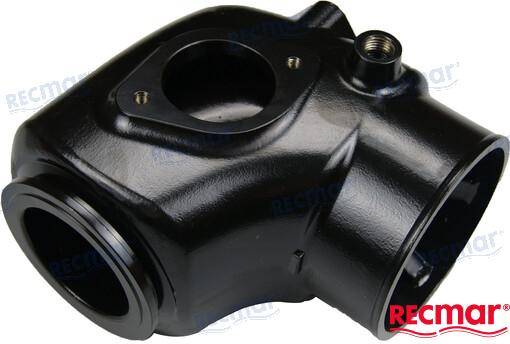 exhaust elbow volvo d4 inox