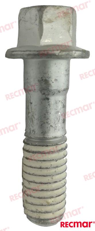 Screw for engine head Short 350 OEM: Mercruiser: 10-11968, 11968, 35317, FI1101260; Volvo: 3853232, 3856124, 835078; OMC: 3856124