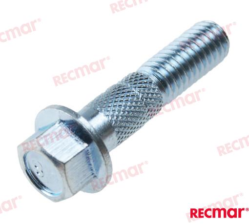 Short screw for starter OEM: Mercruiser: 10-8053433, 10-812509184, 34544, 8053433, 812509184, FI1100347, FI1100662