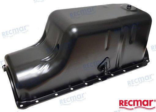 oil pan: plastisol 8qt bb 454genev