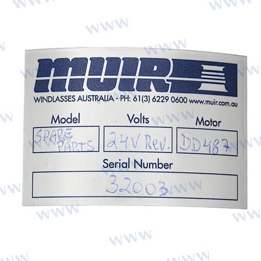 Muir Motor 24V 1700W