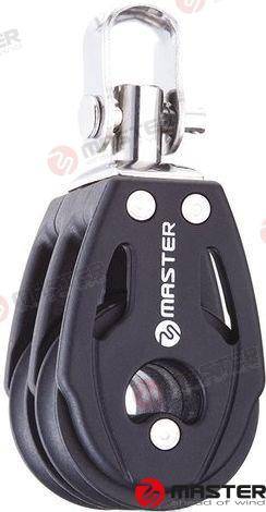 29mm double/swivel shackle block