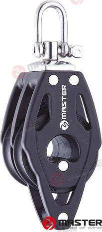 40mm double/becket/swivel shackle block