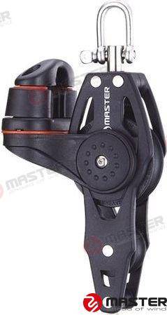 40mm single fiddle/ becket/ swivel shackle