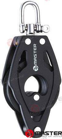 57mm single/becket/swivel shackle block