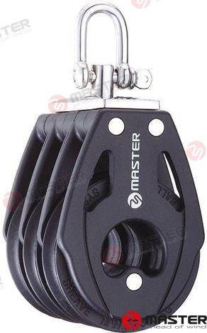 57mm triple/swivel block