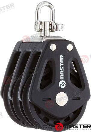 50mm triple/swivel shackle block