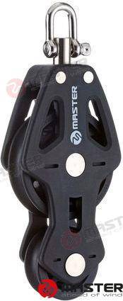 60 mm vienīgā vijnieka / šarnīrveida važas bloks