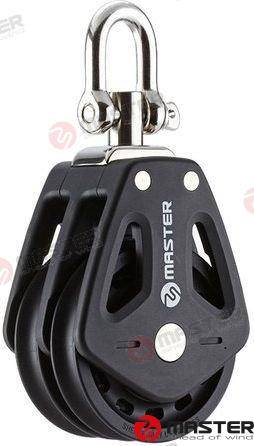 72mm double/swivel shackle block