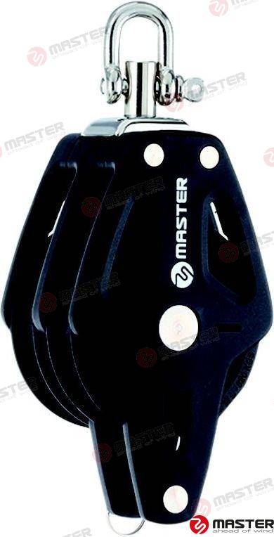 72mm double/becket/swivel shackle block