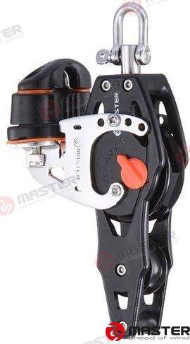 40mm ratchet / single fiddle/becket block