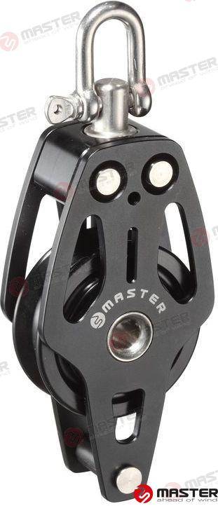 60mm Aluminium single /becket /block/ swivel