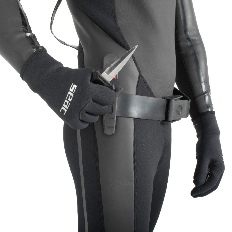 Devil HD diving knife Black