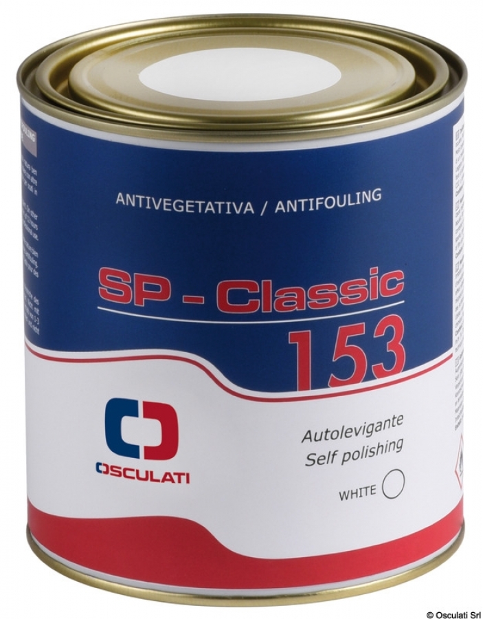 Neapaugošā krāsa  -pašpulējošā SP Classic 153 - Balta 0,75L