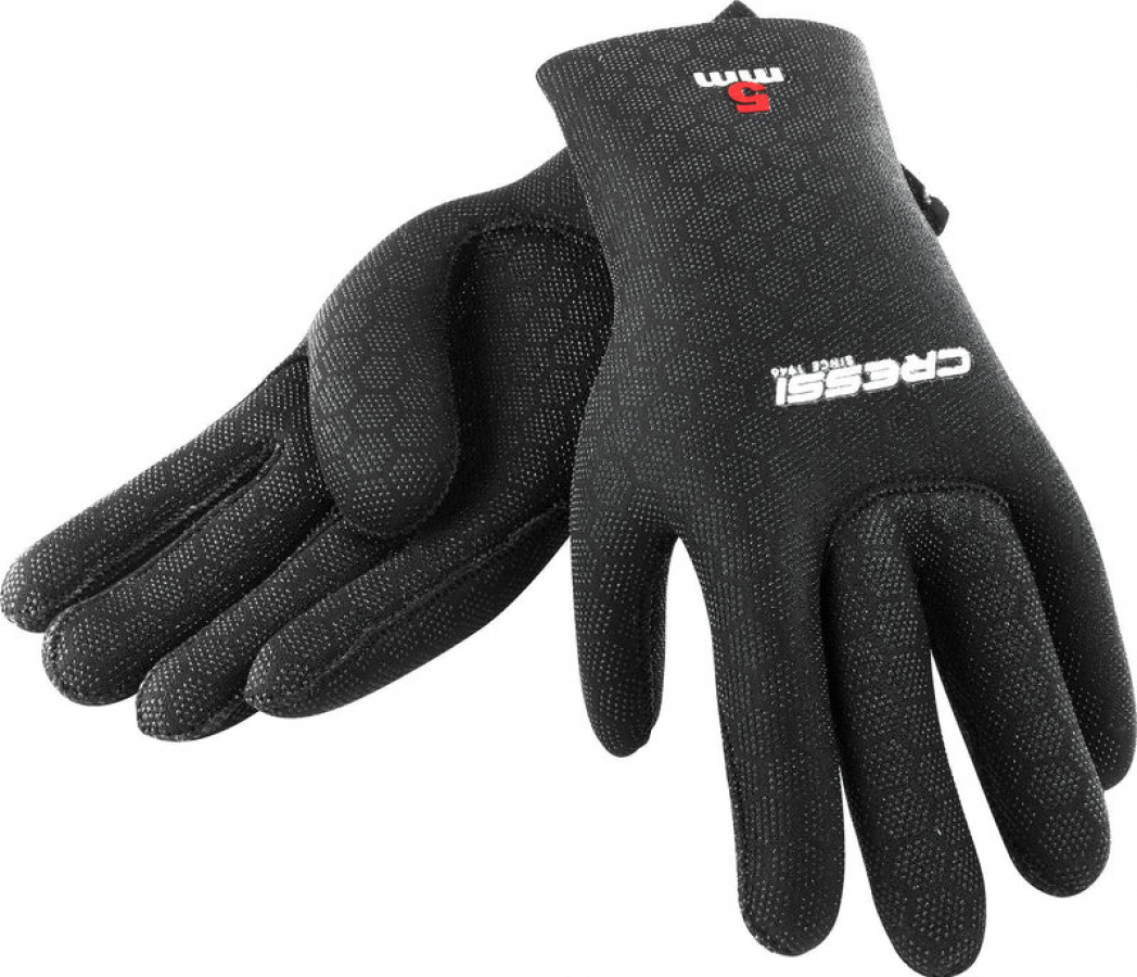 Neoprēna cimdi CRESSI High STRETCH 5mm Izmērs S