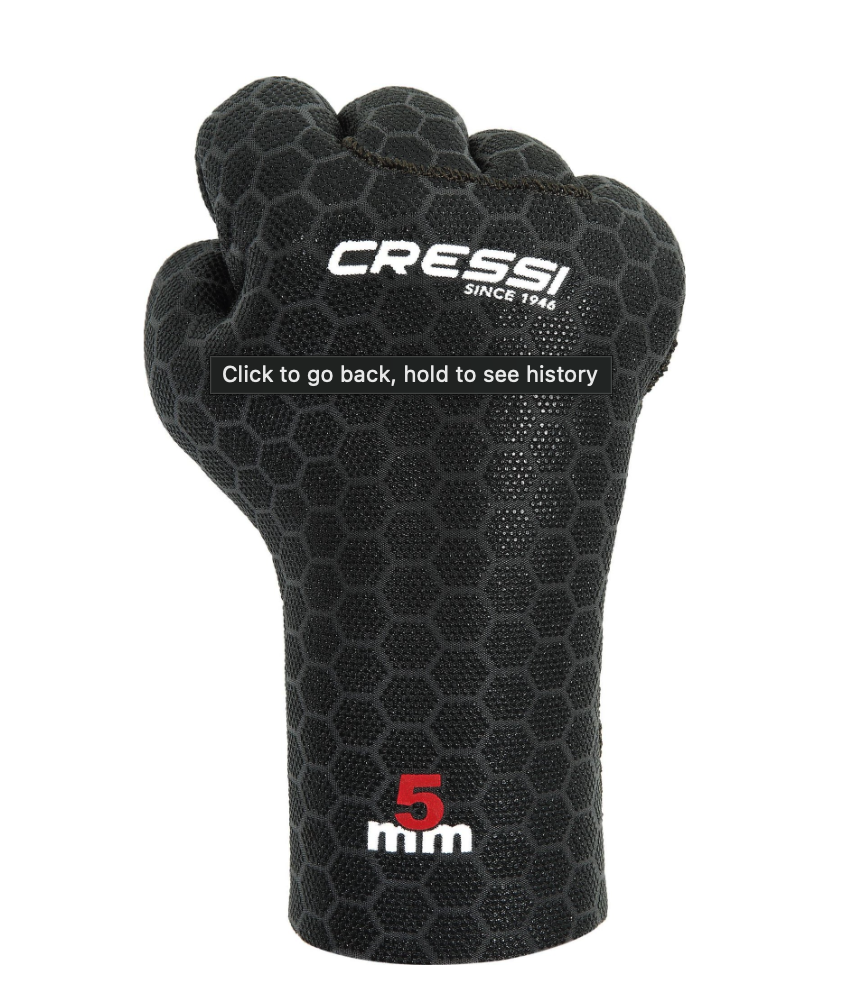 Neoprene gloves CRESSI High STRETCH 5mm Size L