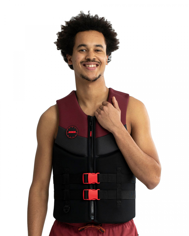 Neoprene vest Jobe Burgundy Red Men 50N - Size M