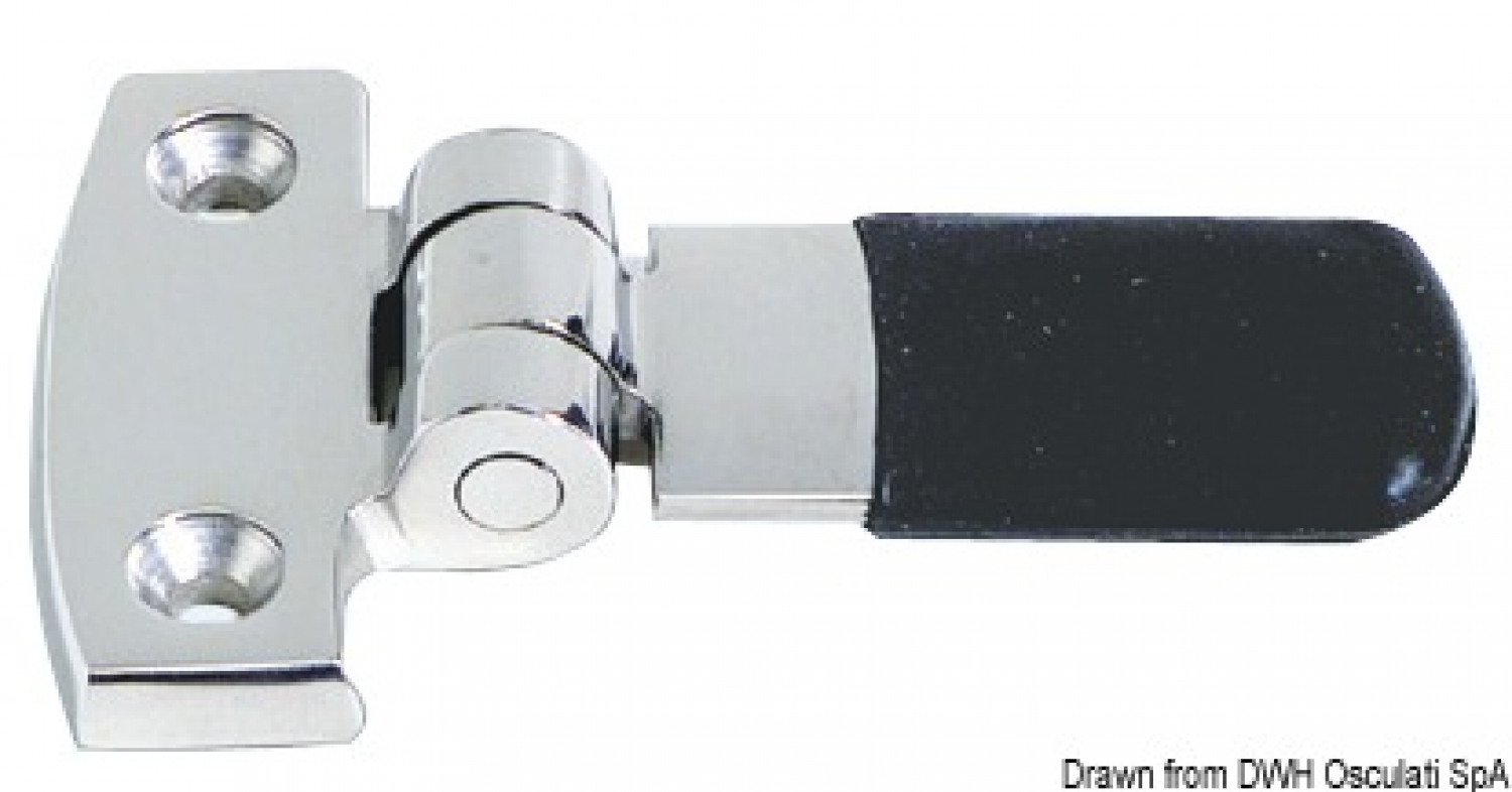 Stopperis L 74mm 47x18mm AISI316 durvīm logiem