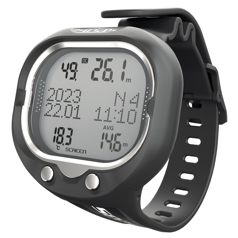 SEAC Diving Computer SCREEN - Black with white