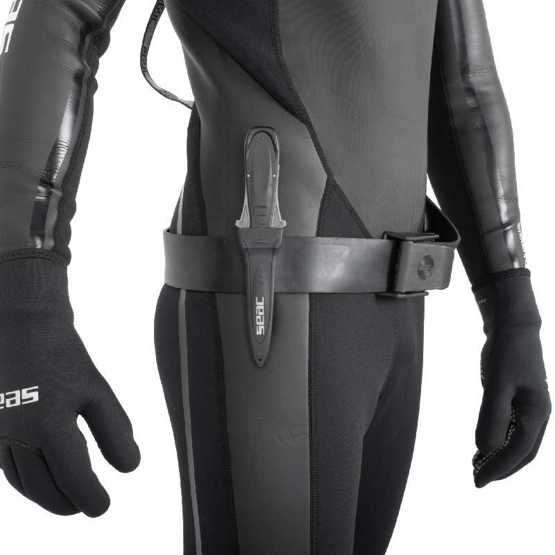 Diving knife with "dagger" blade - blade 9cm