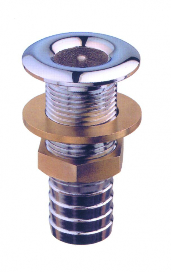 Желоб - вход Ø25мм - хромированная латунь