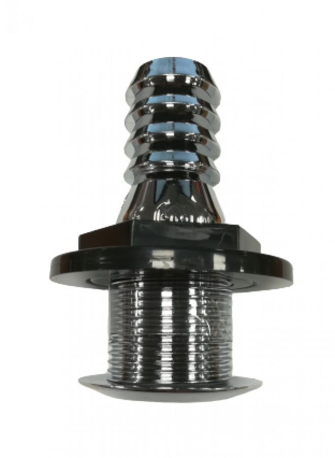 Gutter Ø25mm - chrome