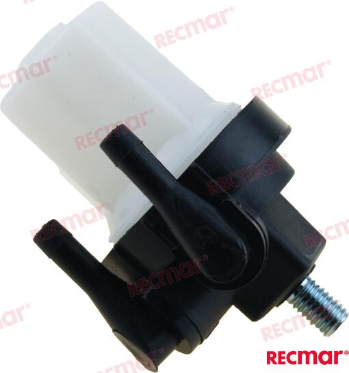 Fuel filter assy OEM: Mercruiser: 35-826964T, 826964M, 826964T; Suzuki: 15410-93411, 15410-94400, 15410-94401, 15410-94401-000