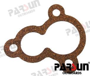 Thermostat gasket OEM: Parsun: F4-04000011; Yamaha: 67D-12414-A0-00, 67D12414A000, 68D-E2414-A0, 68DE2414A0