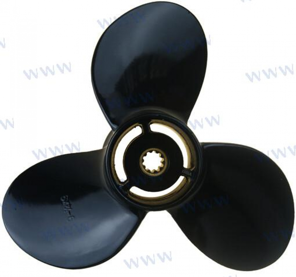 Пропеллер Suzuki 9,3 x 9 См. также 4111-093-09A DF20 , DF15 , DF9.9